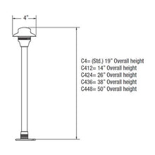 Load image into Gallery viewer, Unique - C4-24-20 - 24V Centaurus Path Light with 4 in. Hat & Frosted Lens